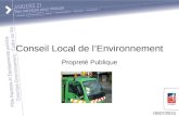 Conseil Local de l’Environnement Propreté Publique
