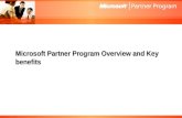 Microsoft Partner Program Overview and Key benefits