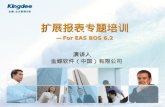 扩展报表专题培训 —For EAS BOS 6.2