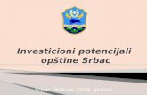 Investicioni potencijali  opštine Srbac