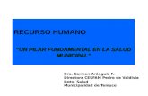 Dra. Carmen Aránguiz F. Directora CESFAM Pedro de Valdivia Dpto. Salud Municipalidad de Temuco