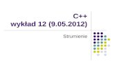 C++ wykład 12 (9.05.2012)