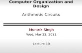 Computer Organization and Design Arithmetic Circuits