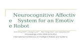 Neurocognitive Affective    System for an Emotive Robot