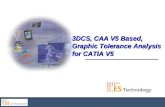 3DCS, CAA V5 Based, Graphic Tolerance Analysis  for CATIA V5