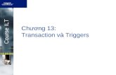 Chương 13:  Transaction và Triggers