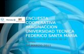 ENCUESTA  COOPERATIVA  IMAGINACCION UNIVERSIDAD TECNICA FEDERICO SANTA MARÍA