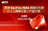 网神 SecFox-NBA 网络行为审计（ 上网 审计型） 产品介绍