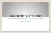 Subprime Primer