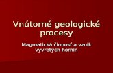 Vnútorné geologické procesy