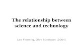The relationship between science and technology