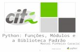 Python: Funções, Módulos e a Biblioteca Padrão