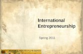 International  Entrepreneurship