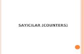 SAYICILAR (COUNTERS)