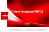 Tisková konference ČMKOS
