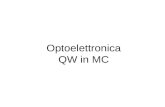 Optoelettronica QW in MC