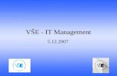 VŠE - IT Management