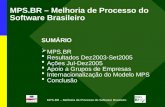 MPS.BR – Melhoria de Processo do Software Brasileiro