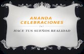 Ananda  CELEBRACIONES
