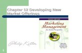 Chapter 12 Developing New  Market Offerings