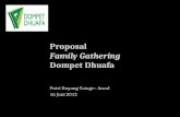 Proposal  Family Gathering Dompet Dhuafa
