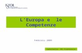 L’Europa e  le Competenze