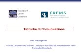 Tecniche di Comunicazione
