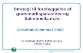 Strategi til forebyggelse af græsmarksparasitter og Salmonella m.m.