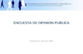 ENCUESTA DE OPINION PUBLICA