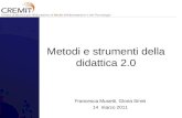 Metodi e strumenti della didattica 2.0