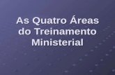 As Quatro Áreas do Treinamento Ministerial