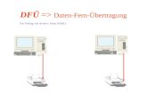DFÜ  =>  Daten-Fern-Übertragung