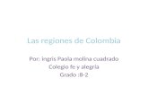 Las regiones de Colombia