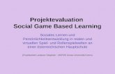 Projektevaluation  Social Game Based Learning
