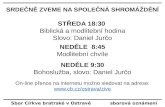 Sbor Církve bratrské v Ostravě            sborová oznámení 2.3.2014