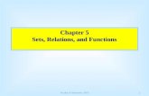 Chapter 5 Sets, Relations, and Functions