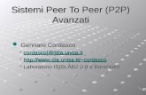 Sistemi Peer To Peer (P2P) Avanzati