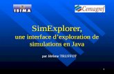 SimExplorer, une interface d’exploration de simulations en Java