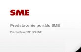 Predstavenie portálu SME