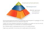 Eventuell privat pension          Tjänstepension       Allmän pension Inkomstpension