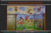 Entstehung des Wandgemäldes eines  Eltern-Kind-Büros