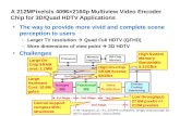 A 212MPixels/s 4096×2160p Multiview Video Encoder Chip for 3D/Quad HDTV Applications