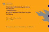 Tietojenkäsittelytieteen historia  –seminaari: MS-DOS-käyttöjärjestelmän kehitys