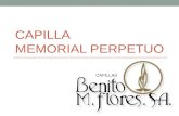 CAPILLA MEMORIAL PERPETUO