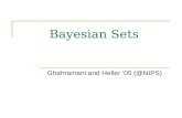 Bayesian Sets