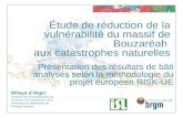 Étude de réduction de la vulnérabilité du massif de Bouzaréah  aux catastrophes naturelles