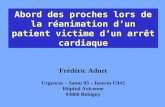 Frédéric Adnet Urgences – Samu 93 – Inserm U942 Hôpital Avicenne 93000 Bobigny