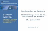 Vsebina : Medinstitucionalno sodelovanje na področju makroekonomskih in finančnih statistik