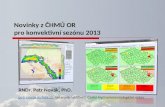 Novinky z  ČHMÚ  OR pro konvektivní sezónu 2013