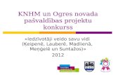 KNHM un Ogres novada pašvaldības projektu konkurss